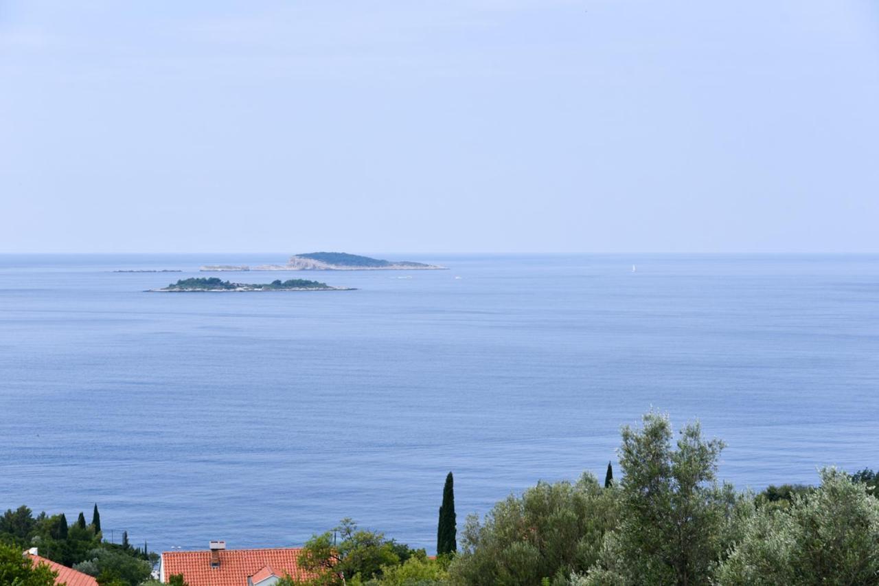Apartment Eli - Sea View Mlini Exterior foto
