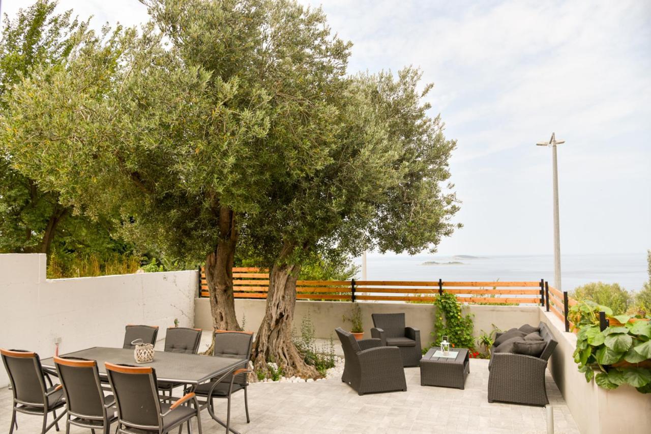 Apartment Eli - Sea View Mlini Exterior foto