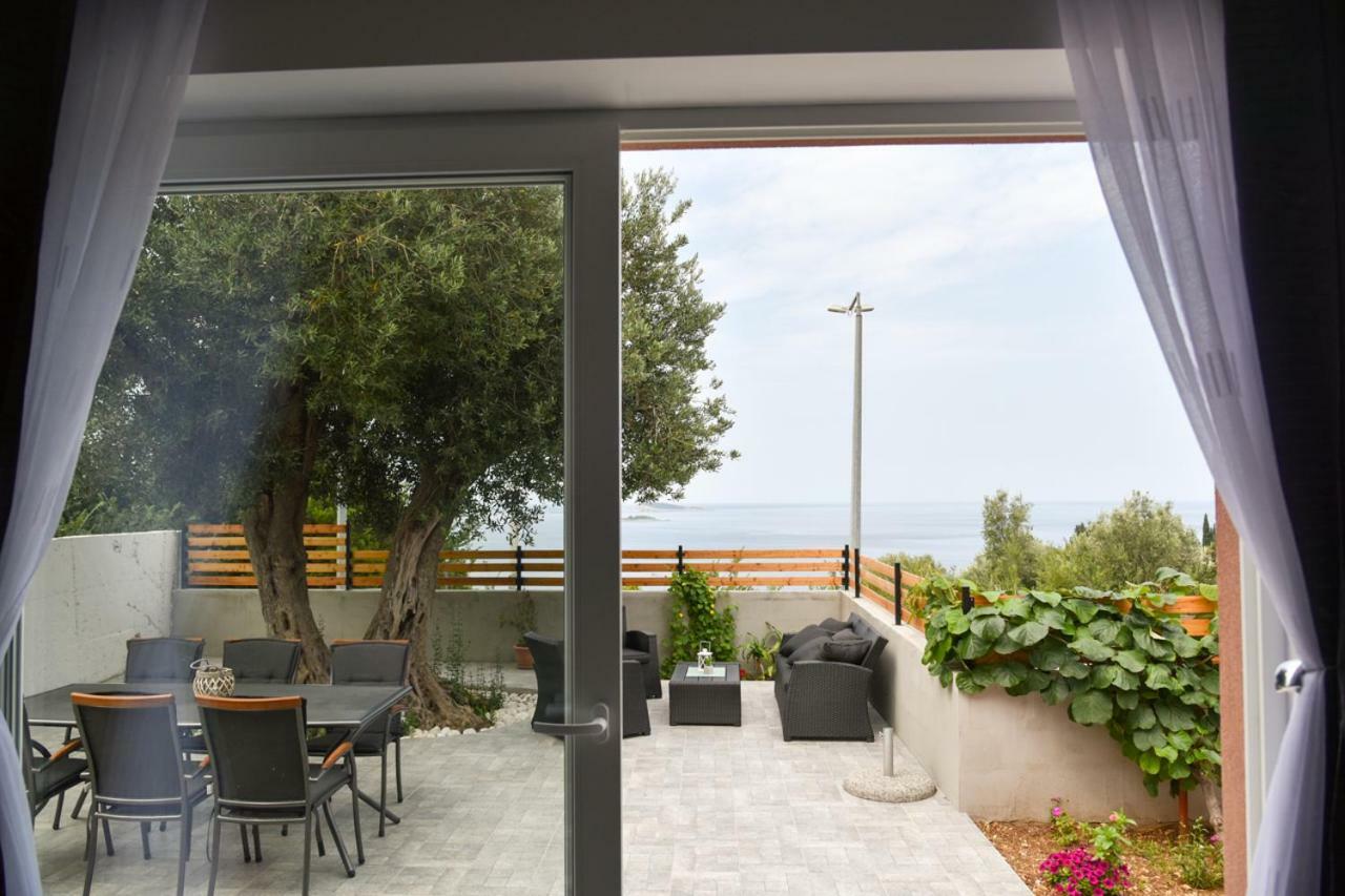 Apartment Eli - Sea View Mlini Exterior foto