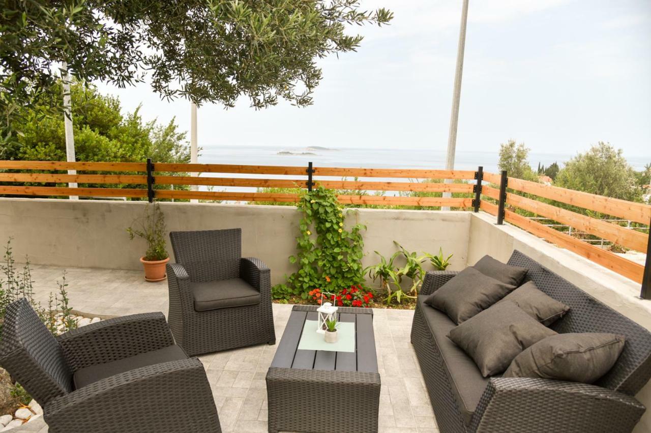 Apartment Eli - Sea View Mlini Exterior foto